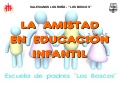 Amistad en infantil