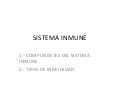 Sistema inmune ppt