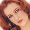Almost nude Gillian Anderson